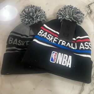 New ULTRA GAME NBA Basketball Beanie  Bundle Set 2 piece